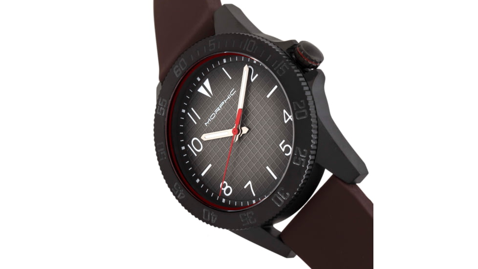 Morphic M84 Series Strap Watch, Dark Brown, One Size, MPH8404