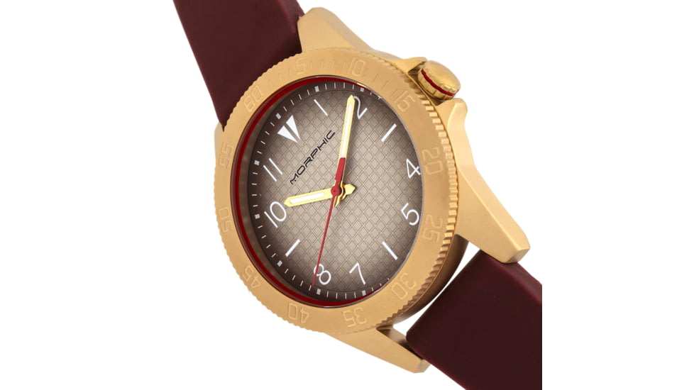 Morphic M84 Series Strap Watch, Maroon, One Size, MPH8402