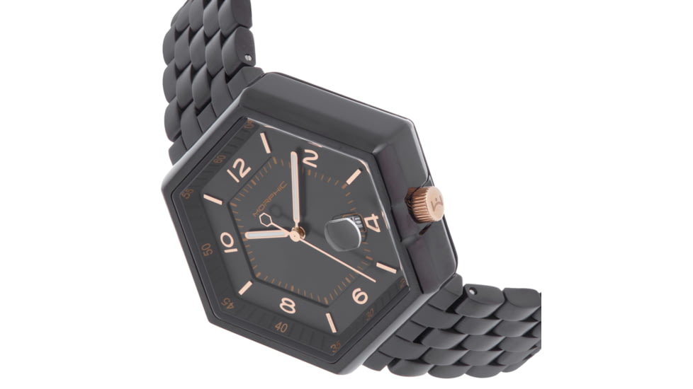 Morphic M96 Series Bracelet Watch w/Date - Mens, Black, One Size, MPH9604