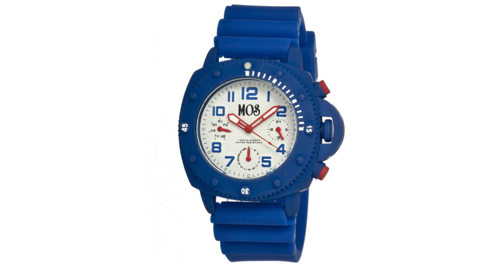 Mos NY107 New York Mens Watch, White MOSNY107