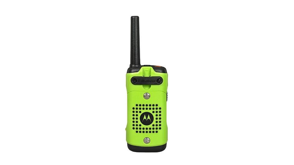 Motorola Rechargeable 2 Way Radio w/ Accessories, Pack of 2, Lime, T605 H20