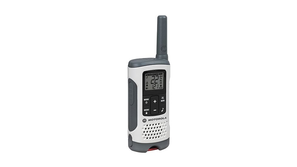 Motorola T260 Rechargeable 2 Way Radio, Pack of 2, White, T260