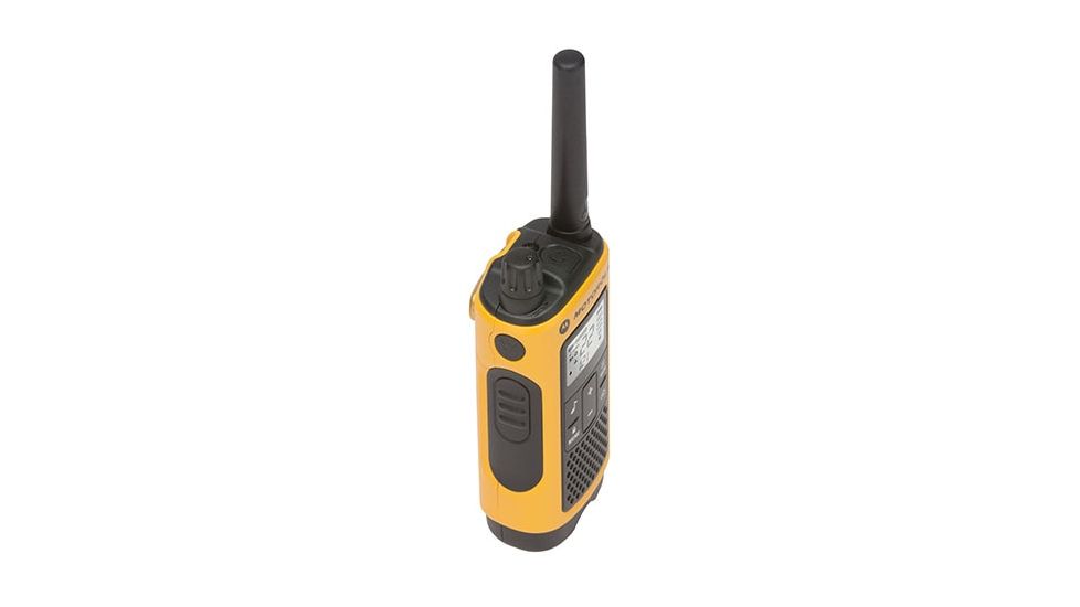 Motorola T402 Rechargeable 2 Way Radio, Pack of 2, Yellow, T402