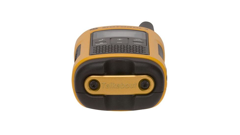 Motorola T402 Rechargeable 2 Way Radio, Pack of 2, Yellow, T402