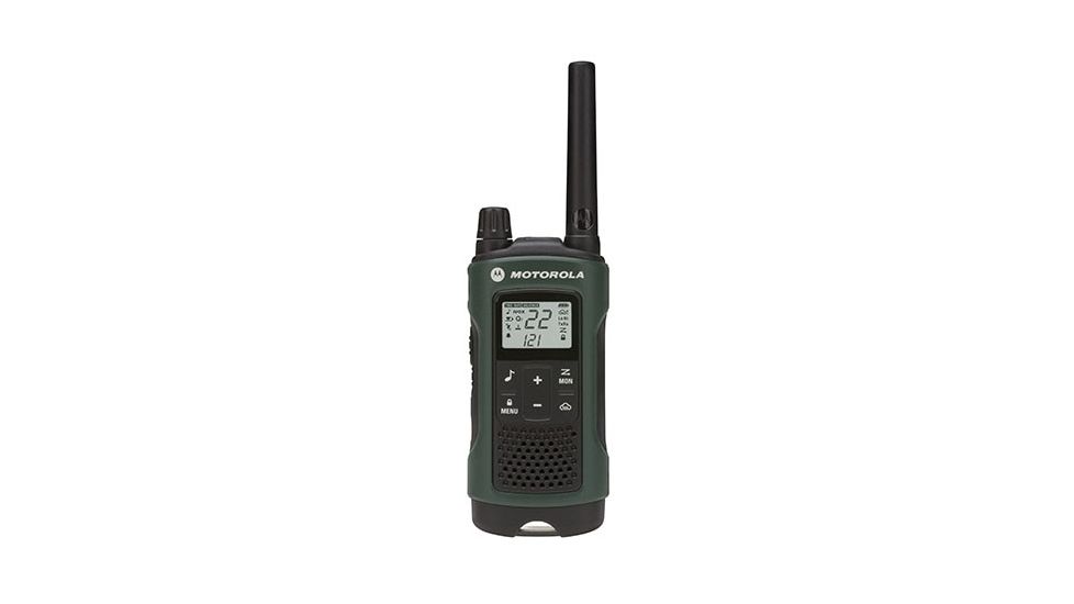Motorola T465 Rechargeable 2 Way Radio, Pack of 2, Green, T465