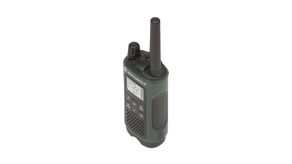 Motorola T465 Rechargeable 2 Way Radio, Pack of 2, Green, T465