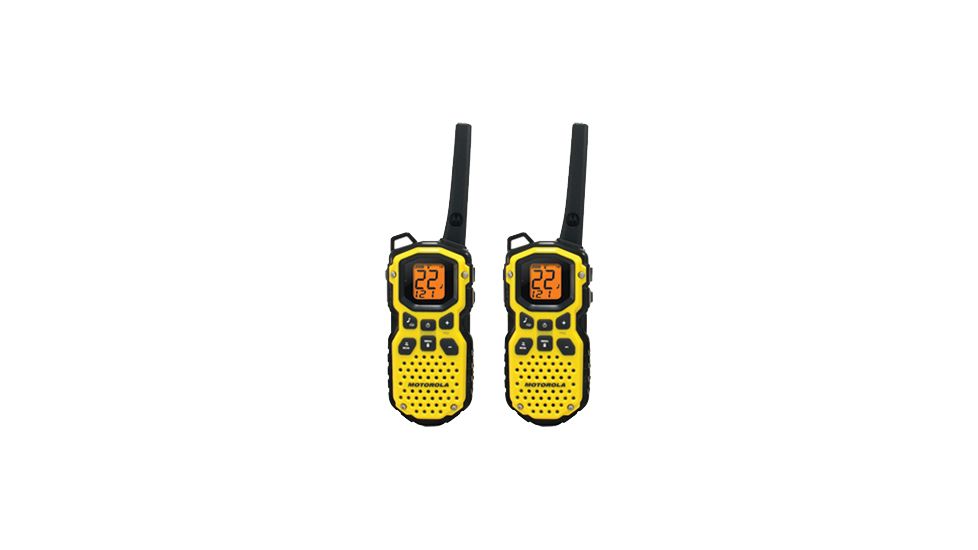 Motorola Talkabout 35 Mile Waterproof Two Way Radio Yellow Ms350r