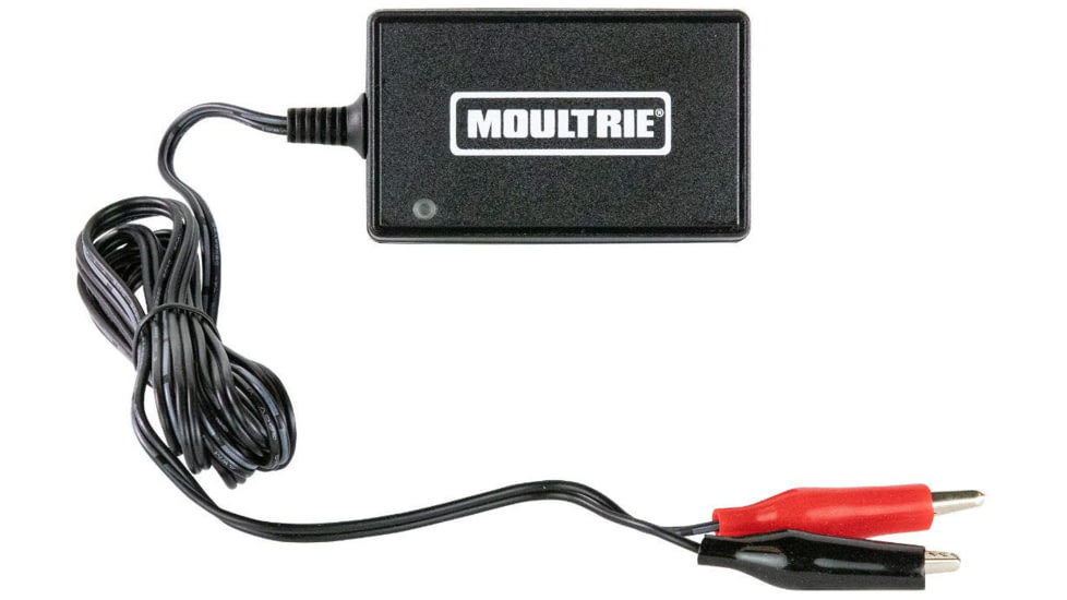 Moultrie 6V/ 12V Battery Charger, Black, MFA-13464