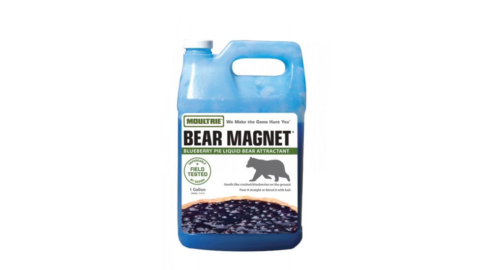 Moultrie Feeders Bear Magnet Hunting Bait - Blueberry Pie Scent, 1 Gal Bottle, MFS-13089