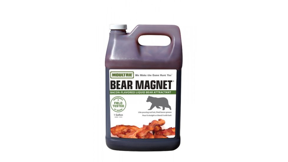 Moultrie Feeders Bear Magnet Hunting Bait - Savory Bacon, 1 Gal Bottle, MFS-13090