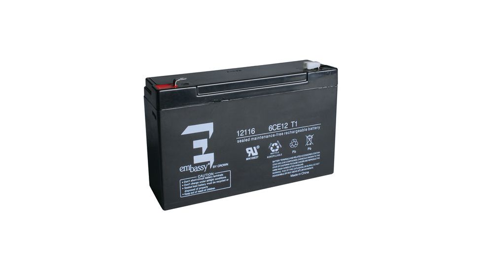 Moultrie MFHRB12 12 Volt Rechargeable Battery Black