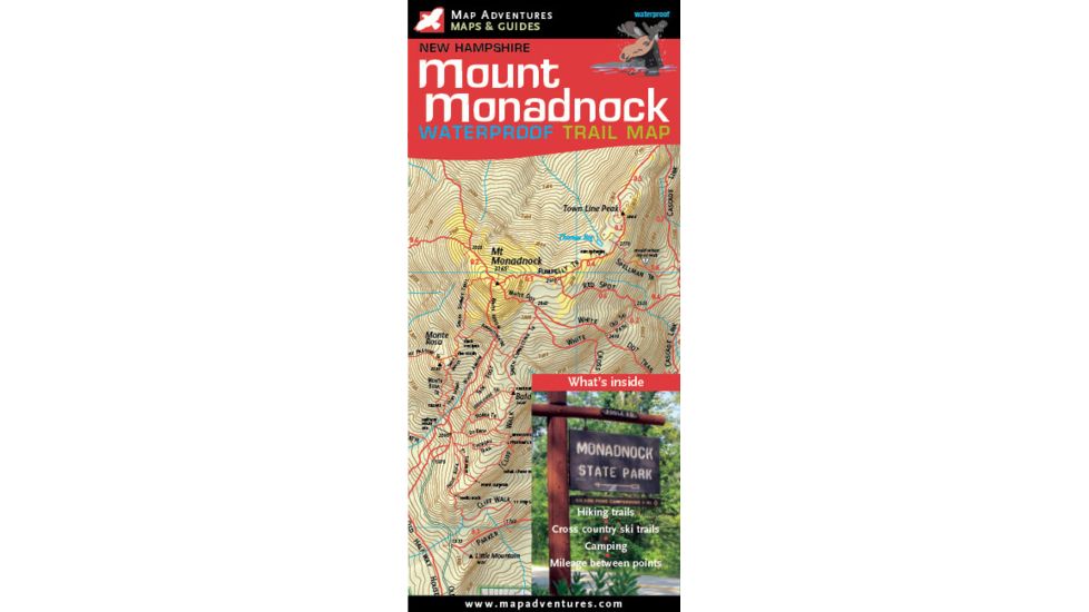 Mount Monadnock Southern Nh, Map Adventures, Publisher - Map Adventures