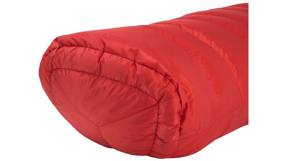 Mountain Equipment Glacier 1000 Sleeping Bag, Imperial Red, Long, Left Zip, ME-003516-ME-01040-LZ