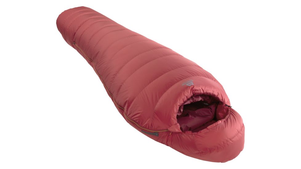 Mountain Equipment ME-003524-ME-01040-LZ: Glacier 450 Sleeping Bag, Left Zip - Mens, Imperial Red, Long