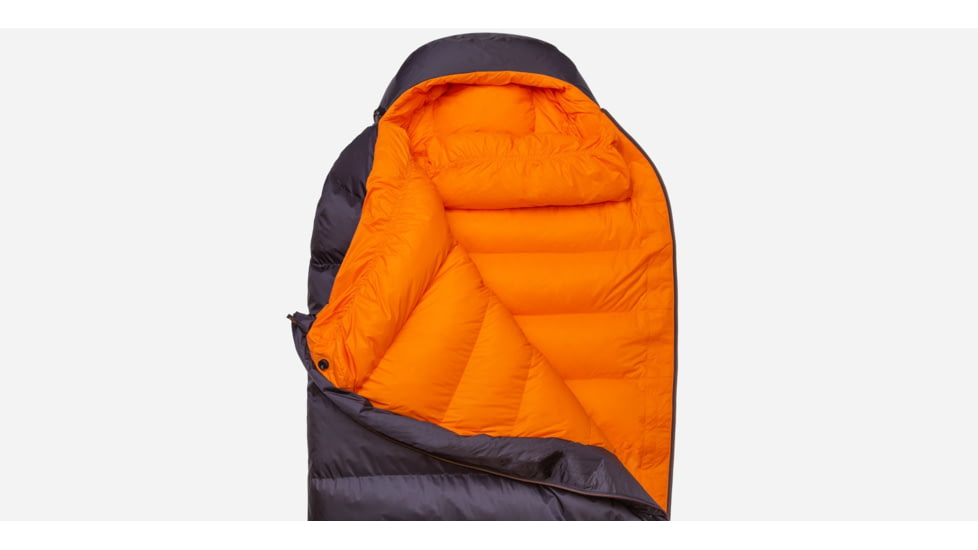 Mountain Equipment Glacier 450 Sleeping Bag, Left Zip - Mens, Obsidian, Long, ME-00675101595