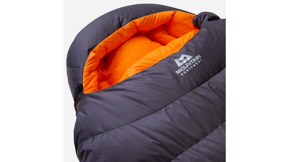 Mountain Equipment Glacier 450 Sleeping Bag, Left Zip - Mens, Obsidian, Long, ME-00675101595