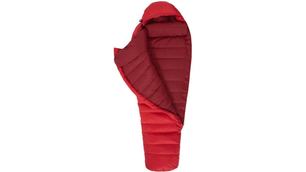 Mountain Equipment Glacier 700 Sleeping Bag, Imperial Red, Regular, Right Zip, ME-003519-ME-01040-RZ
