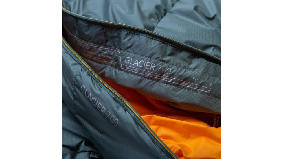Mountain Equipment Glacier 700 Sleeping Bag, Left Zip - Womens, Sage, 9Me-01790 SageLZ