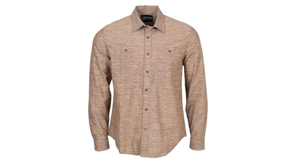 Mountain Khakis Bison Etch Shirt Classic Fit - Mens, Cedar, XXL, O48201CEDARXXL