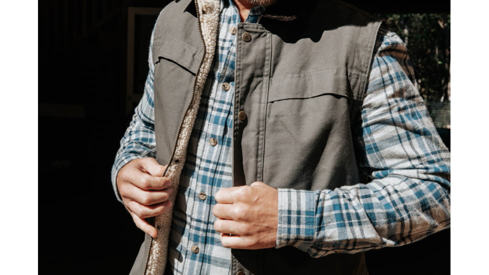 Mountain Khakis Sullivan Ranch Vest Classic Fit - Mens, Jackson Grey, S, K70021JACKSON GREYS