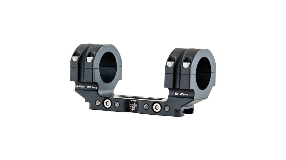 Mpa Scope Mount Ba 1-pc 34mm 1.500'' 0 Moa Black