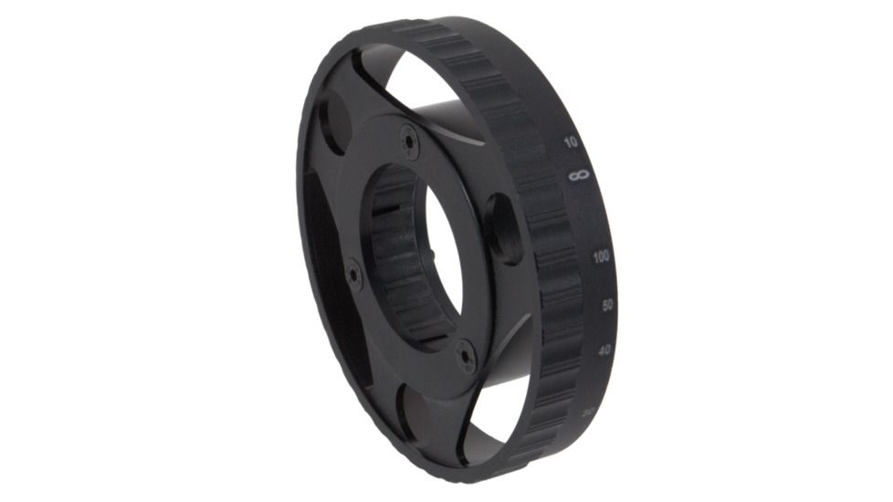MTC Optics 3in Side  Focus Wheel, Black PRSCW3530