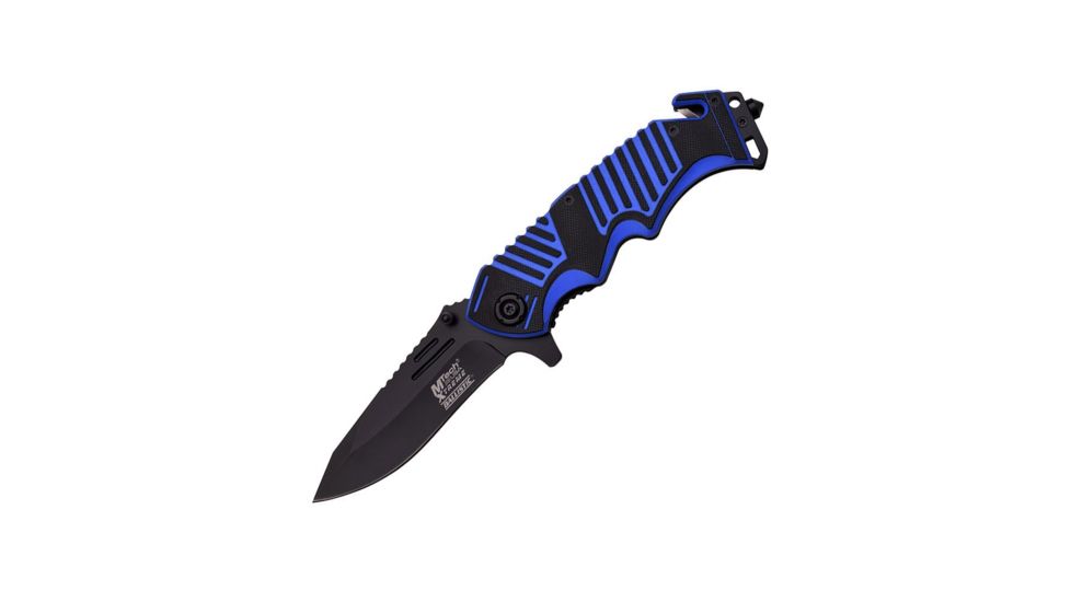 Mtech Folding Blade, 3.75in, Stainless Steel Blade, Handle MX-A838BBL
