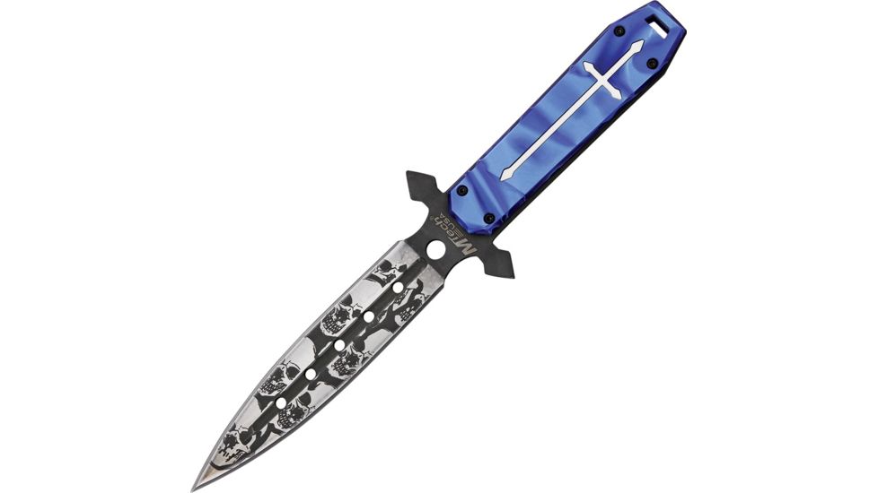 Mtech Gothic Knifeskull Dagger, 9 3/8in. MT2023BL