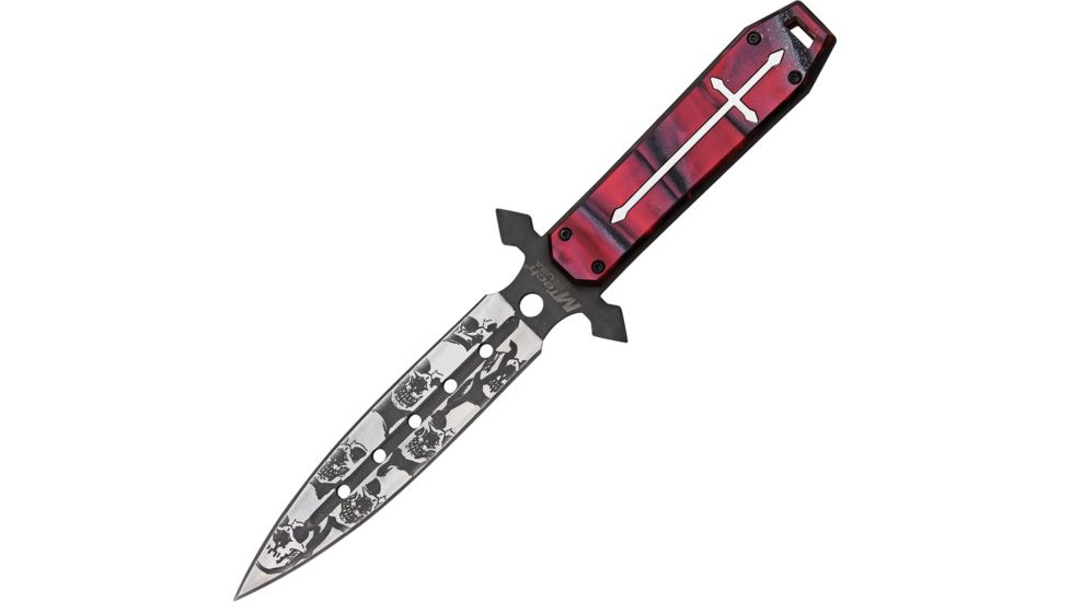 Mtech Gothic Knifeskull Dagger, 9 3/8in. MT2023RD