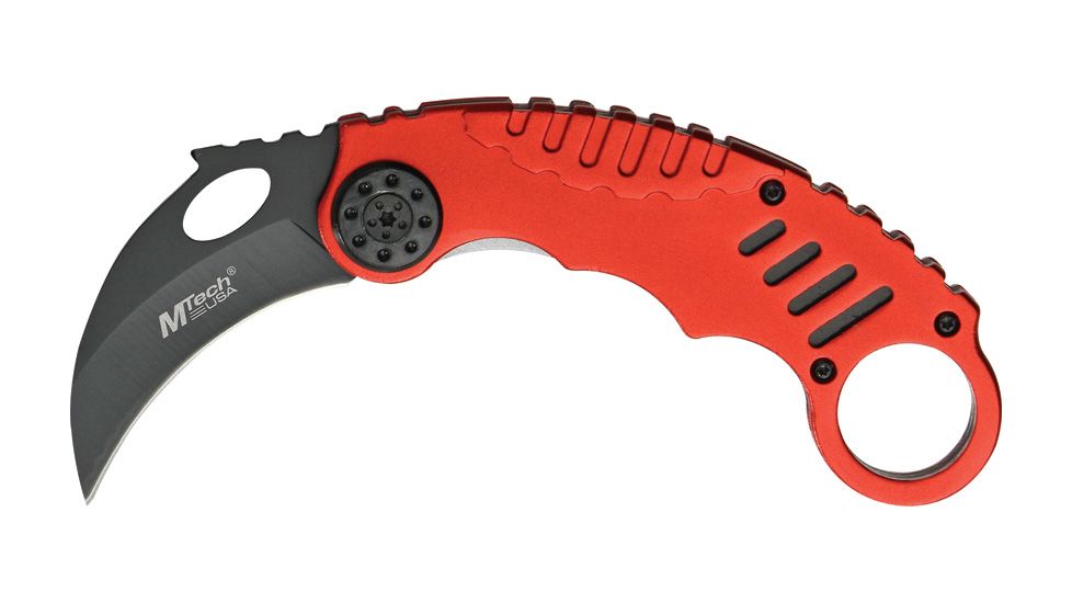 Mtech Karambit Knife, 4.5in. Closed MT560RD