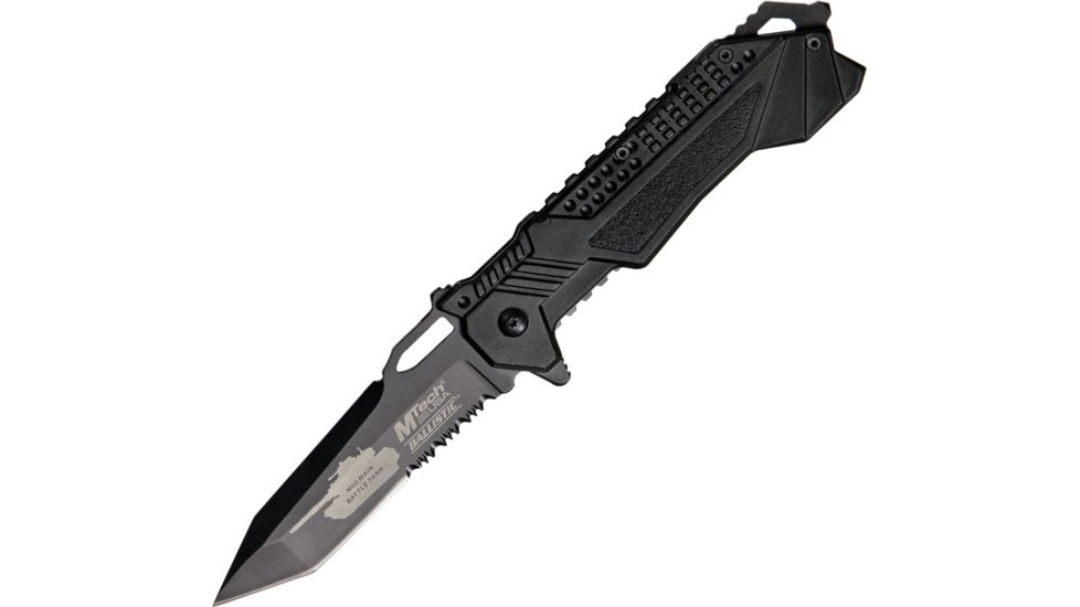 Mtech Linerlock A/O Tanto Blade, 5 1/8in. Closed MTA815TK