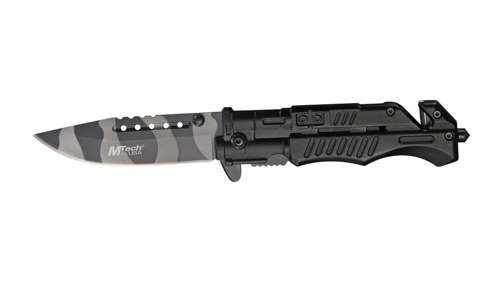 Mtech Rescue Folder Urban Camo Knife, 4 7/8in. Closed MT739UC