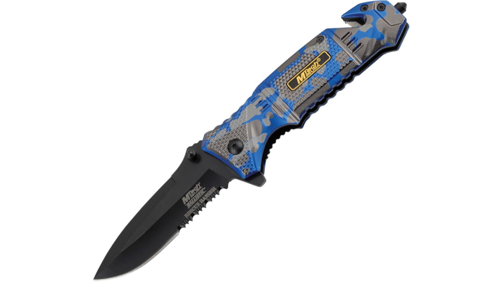 Mtech Rescue Linerlock Tanto Blade, 4.75in. Closed MTA804BL