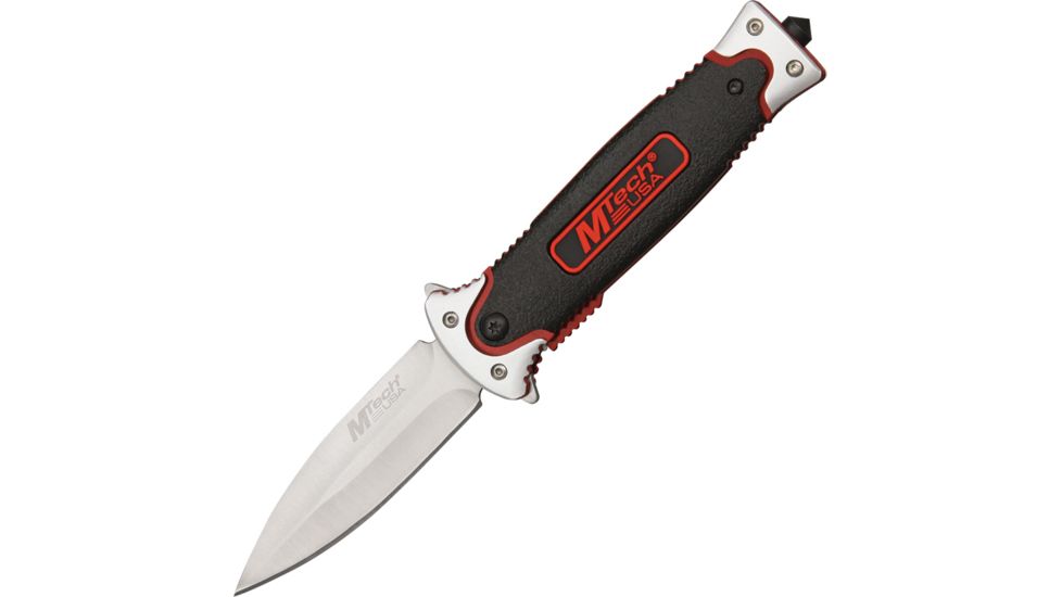 Mtech Rescue Style Linerlock Knife, 4.75in. Closed MT791S
