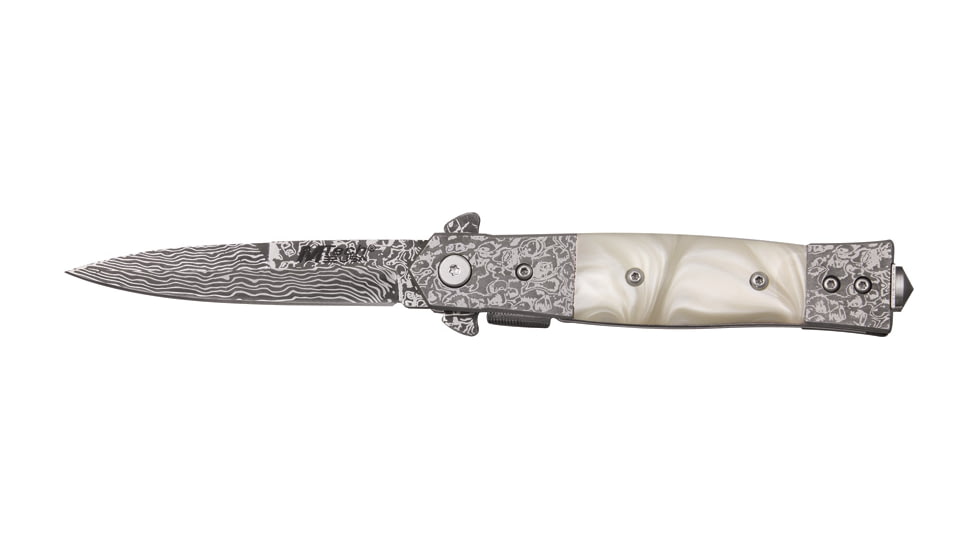 Mtech Stiletto Linerlock Knife, 4 5/8in. Closed MT587WP