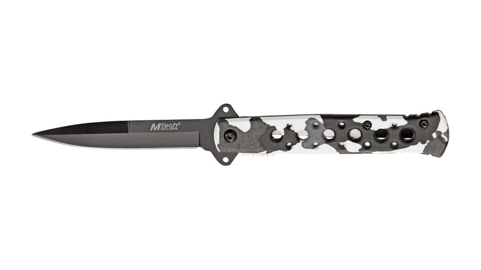 Mtech Stiletto Linerlock Knife, 4in. Closed MT598WC