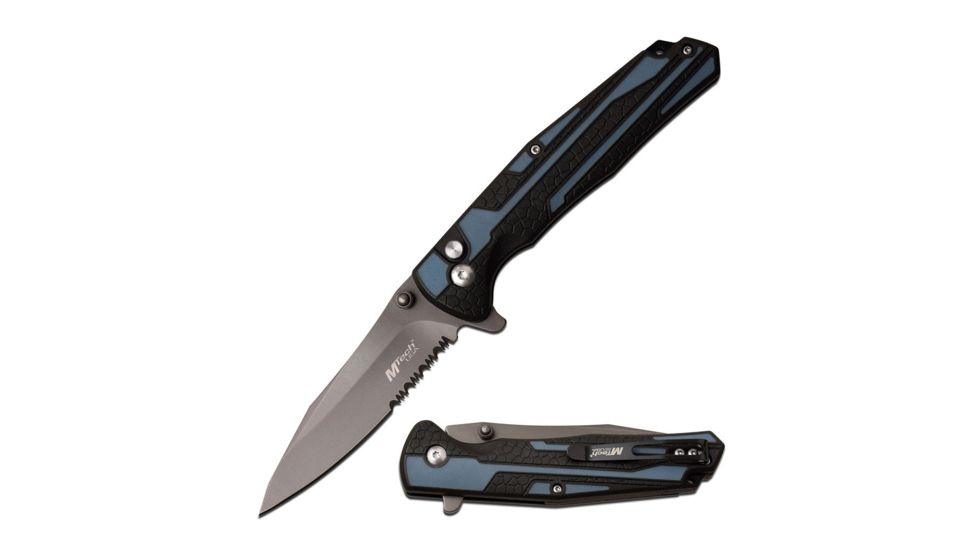 Mtech USA MT-1037BL 3CR13 Steel Blade Folding Knife MT-1037BL