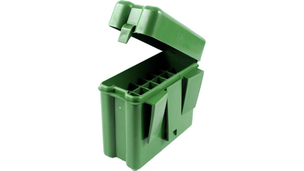 MTM 20 Round Large Green Rifle Belt Ammo Box RL2010