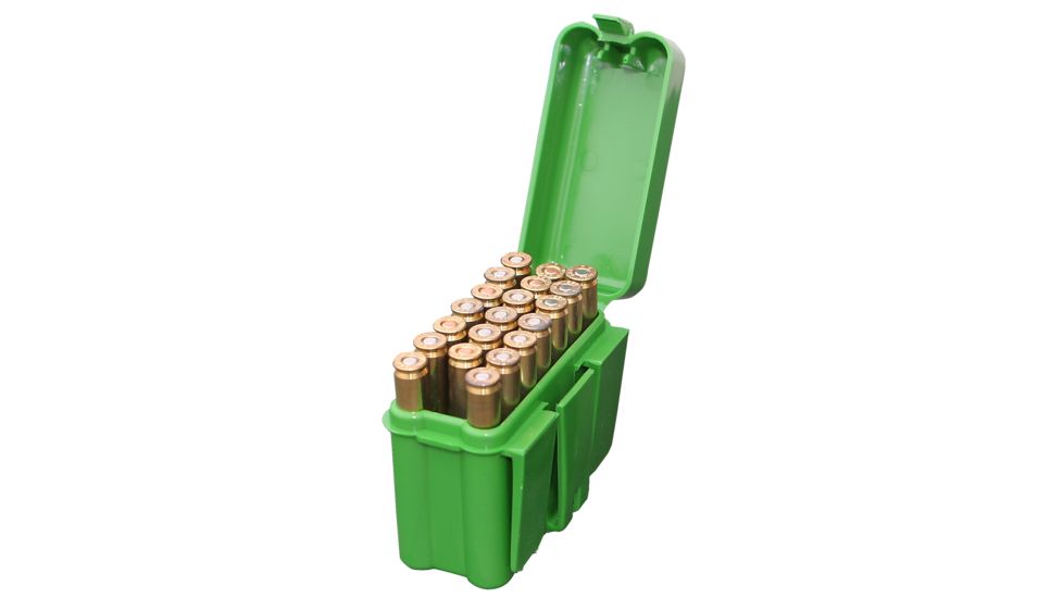 MTM 20 Round Small Green Rifle Belt Ammo Box RS2010