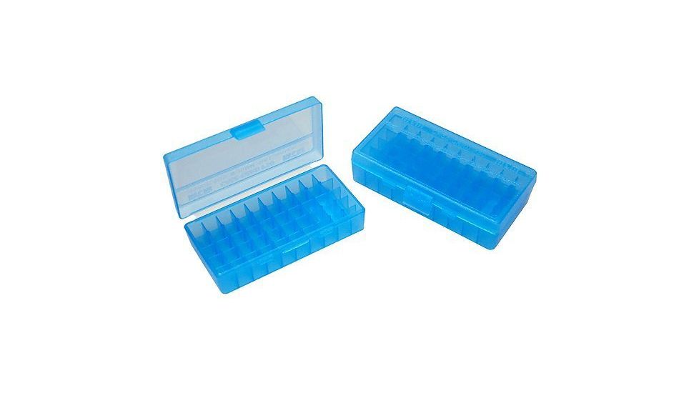 MTM 50 Round 45ACP/10MM Blue Pistol Box P504524