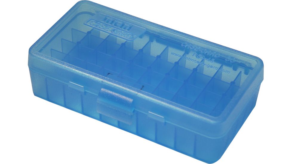 MTM 50 Round 45ACP/10MM Blue Pistol Box P504524