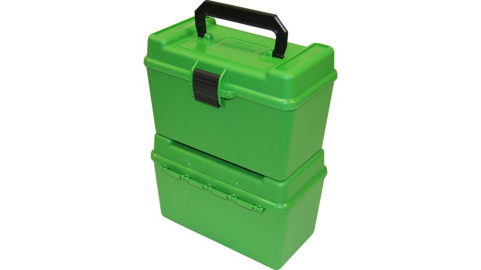 MTM 50 Round Large Rifle Ammo Box H50RL10