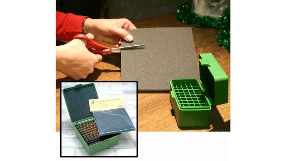 MTM Ammo Box Foam Liners Stops Rattle Fits Upto R-100 FL-1-42