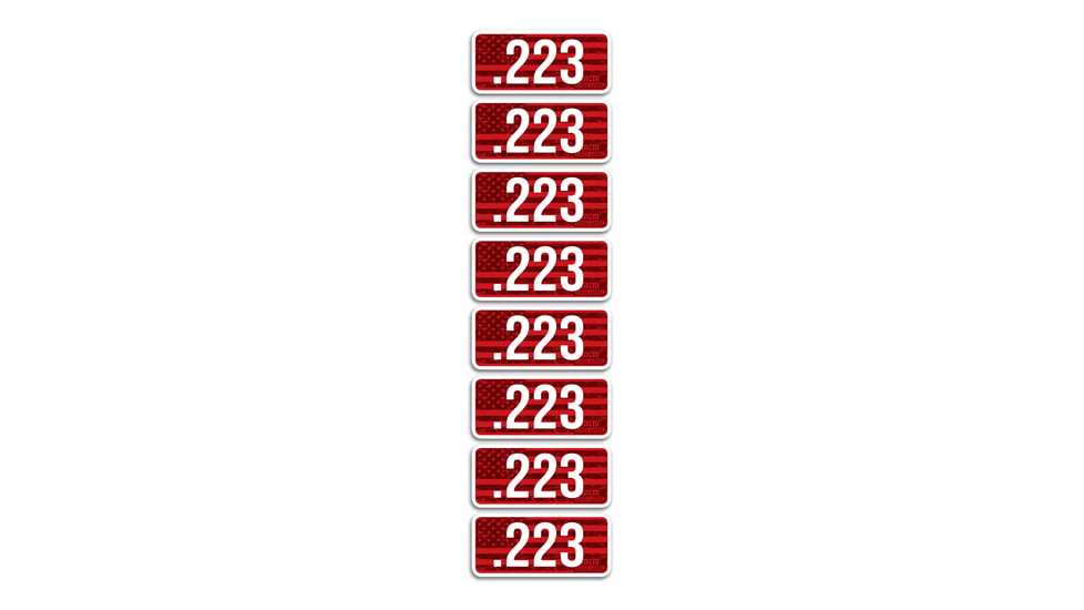 Mtm Ammo Caliber Labels .223 8-pack