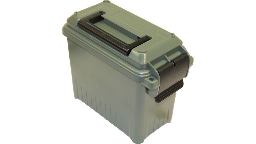 MTM Ammo Can Mini for Bulk Ammo, Forest Green/Black, AC15-11