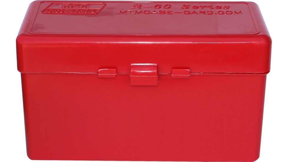 MTM Case-Gard 60 .220 Swift To .458 Winchester Red