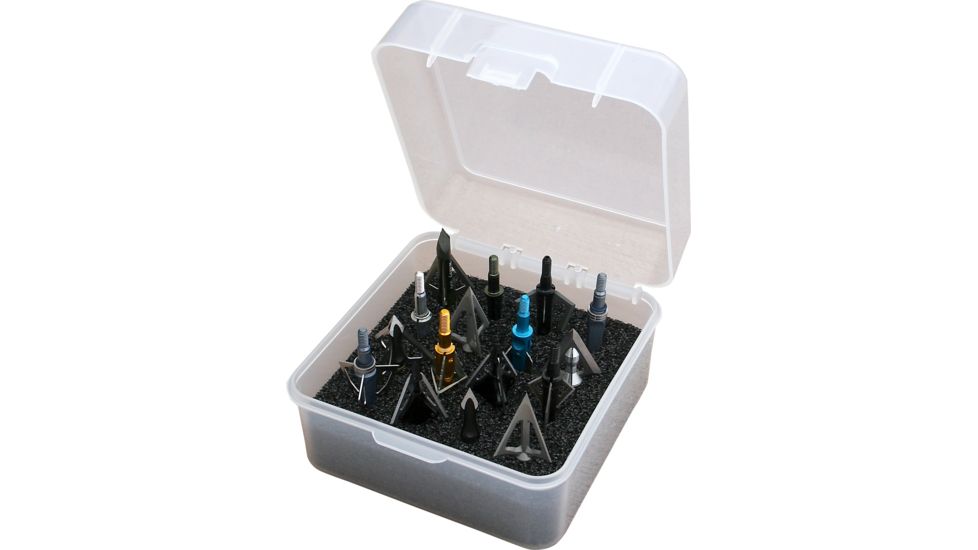 MTM Clear Broadhead Box Holds 16
