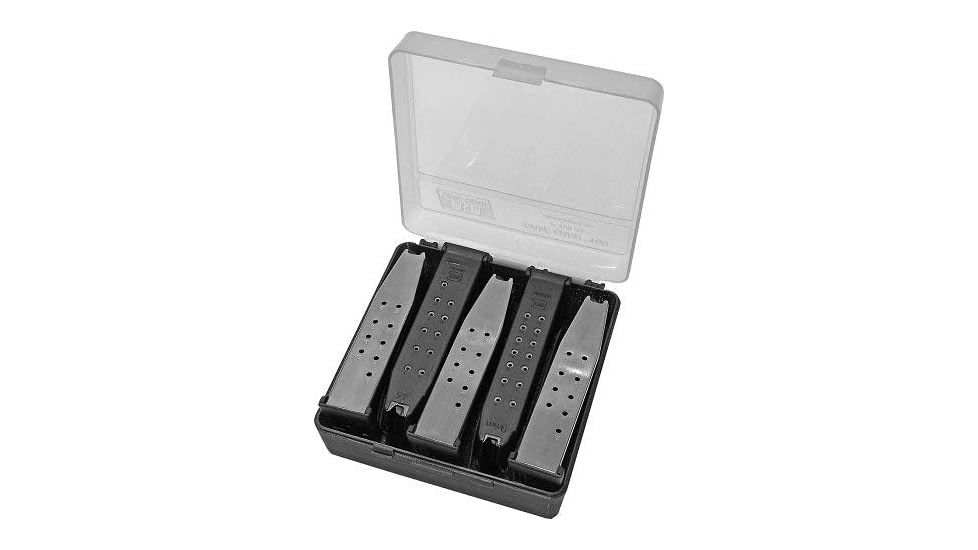 Mtm Compact Handgun Mag Case Stores Up To 5 Dbl Stck Mags