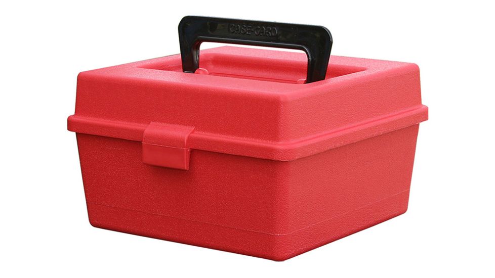 MTM Deluxe Ammo Box 100 Round Handle 22-250 To 458 Win R-100-30