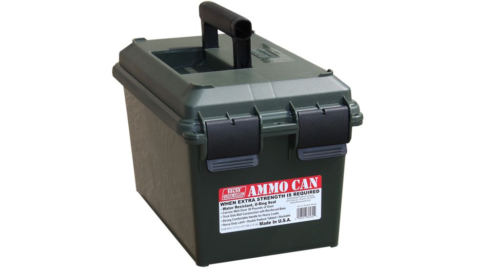 MTM Durable Ammo Can w/Double Padlock Tabs AC11